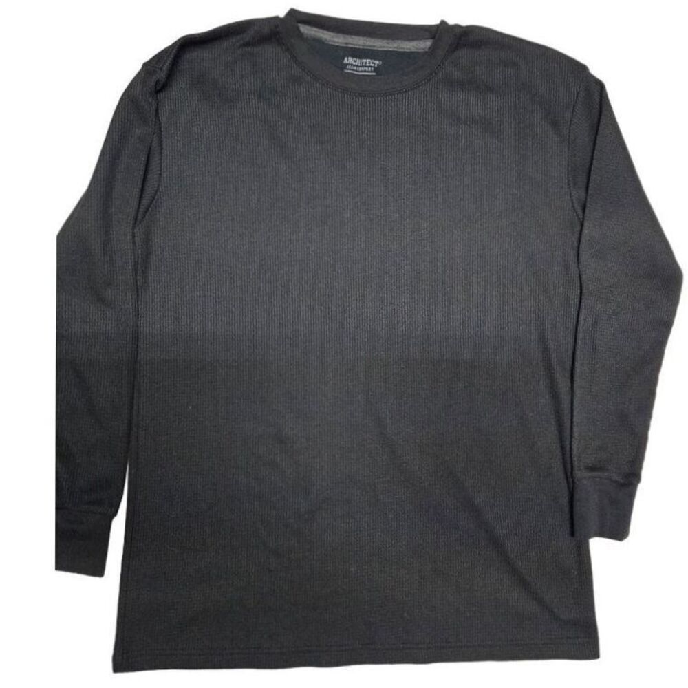 Architect Jean‎ Company Black Long Sleeve Crew Neck Shirt L